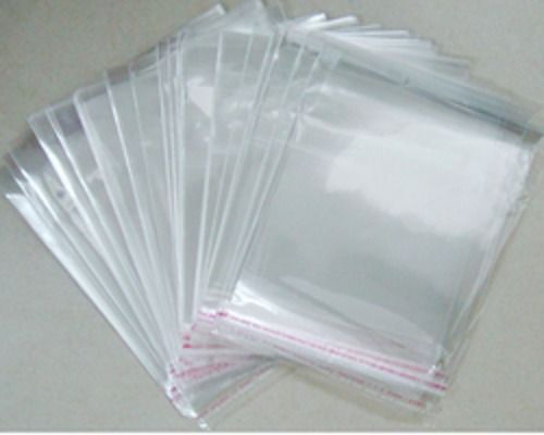 Strong Durable Long Lasting Disposable Self Adhesive Transparent Poly Bag Use: Household