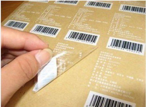 Transparent Pvc Sticker With Light Weight And Good Quality
