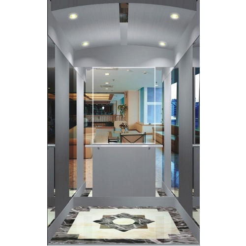 8-10 Feet Semi Automatic Passenger Lift For Home And Office