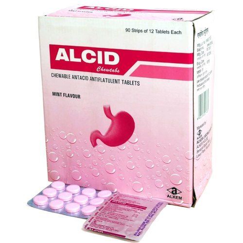 Chewable Antacid Antiflatulent Tablets