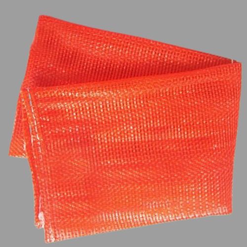 Corrosion Resistant And Eco Friendly Capacity Orange Pp Leno Bag For Fruit Packaging, 50 Kg Stand Up Pouch