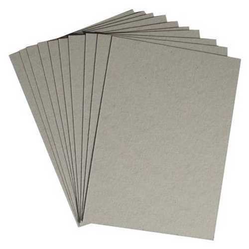 Grey Craft Paper Board For Packaging, Rectangular Shape And 250-700 Gsm