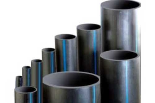 Black Hdpe Plastic Pipes, 5-10 Meter Unit Length, 4 Liter Per Hour Flow Rate