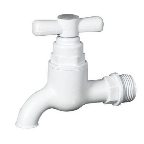 Stainless Steel High Quality Long Lasting Leak Resistance Efficient Water Flow White Pvc Water Tap 