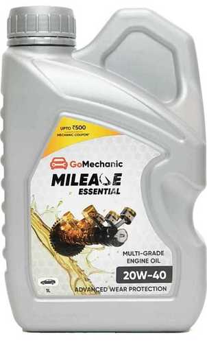 Highly Efficiency Go Mechanic Mileage Essential Multi Grade 20w-40 Engine Oil