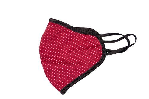 Cotton Light Weight Pink And Black Disposable Non Woven Fabric Face Mask For Clinical Use