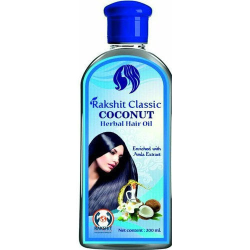 Long Strong Unadulterated And Anti Dandruff Anti Hair Fall Light Coconut Herbal Hair Oil
