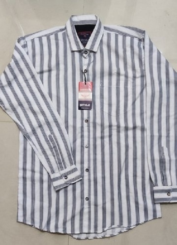 पुरुषों का कॉलर नेक और फुल स्लीव खूबसूरती से डिज़ाइन की गई और प्रिंटेड शर्ट आयु समूह: सभी आयु