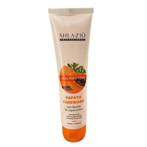 Natural Fruit Glowing Skin Daily And Gentle Exfoliating Facial Cleanser Papaya Face Wash Color Code: White