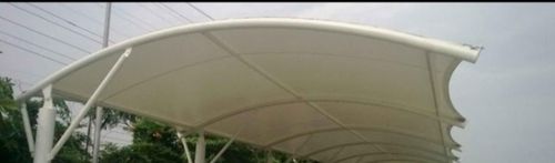 PVC Highly Durable Protection Of Sun Tensile Umbrella Structure For Outdoor