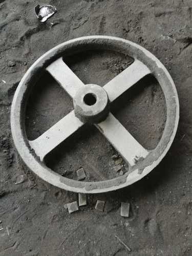 Stainless Steel Round Shape Pulley Wheel Casting Used In Double Beam Crane