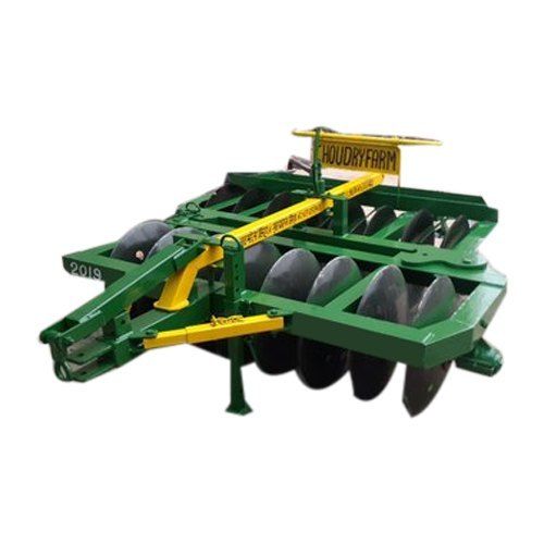 Green And Black Rust-Proof Mild Steel 23-30 Hp Agricultural Disc Harrows