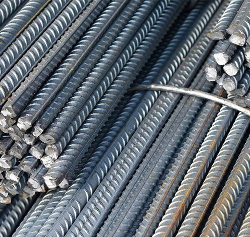 Grey Color Rust-Resistant Heavy-Duty Mild Steel Round 20mm Tmt Bars