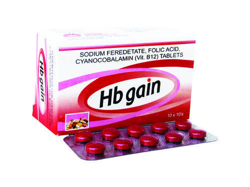 Hb Gain Iron And Folic Acid Tablets