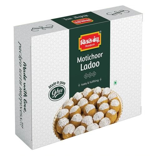 Natural Chitale Bandhu Motichoor Ladoo Pack For Any Festival Celebration