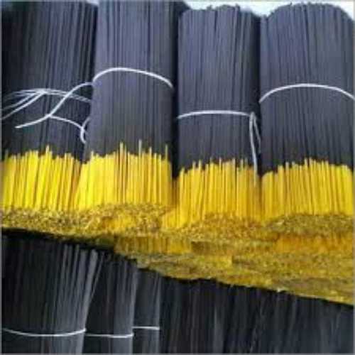 Black Round Shape Raw Incense Stick