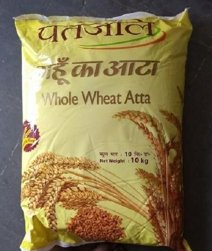 Rich Natural Delicious Fine Taste Healthy White Patanjali Whole Wheat Atta 