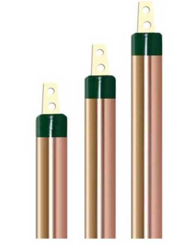 Polished Finish Corrosion Resistant Hot Rolled Copper Earthing Electrode For Industrial