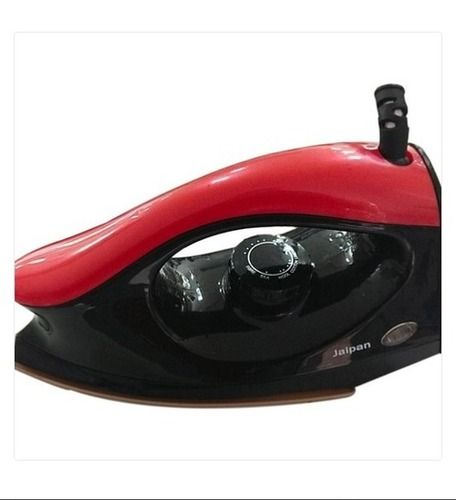 Stainless Steel 1000 Watt Red And Black Electric Steam Iron For Cloths