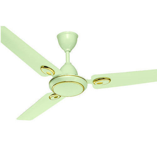 White Color Bajaj Electric Ceiling Fan With 220V Input Voltage And 3 No.Of Blades Blade Material: Metal