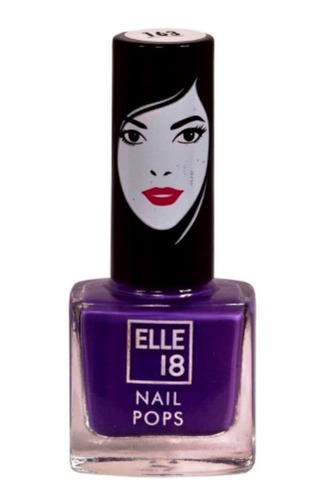 Subtile Mode - Gel nail polish purple colour with nail art | Facebook