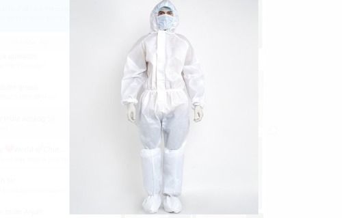 70 Gsm Non Woven Fabric Ppe Suit With Shoe Cover Head Cover Surgical Mask For Hospital Gender: Unisex