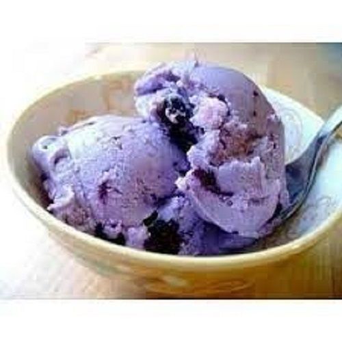 Blueberry Flavored Ice Cream Bricks Medium Fat Frozen Dessert Fat Contains (%): 11 Grams (G)