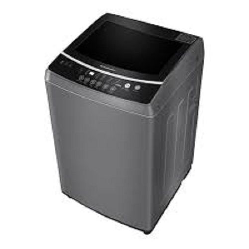 Deep Clean System With Huge Wash Tub Grey And Black Automatic Washing Machine