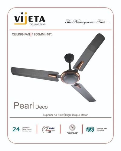 Electric 3 Blade Ceiling Fans With 1200