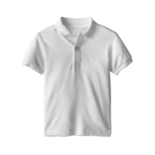 Cotton Fine Finish Boys Plain White Color T Shirt For Casual And Daily Wear