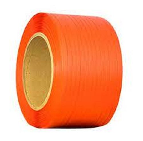 Heavy-Duty Bundling Orange Strapping Roll Used As A Replacement To Steel Strapping
