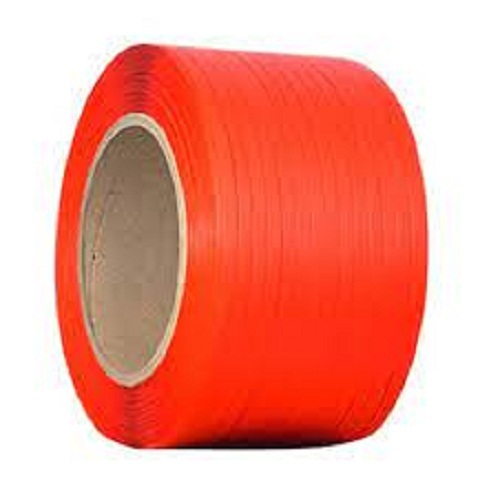 Heavy-Duty Bundling Red Strapping Roll - PVC, 15mm Size, 910 x 580 x 750 mm Dimensions | Air Consumption 7-10 psi, Soft Hardness, 50-60 kg/day Filling Capacity