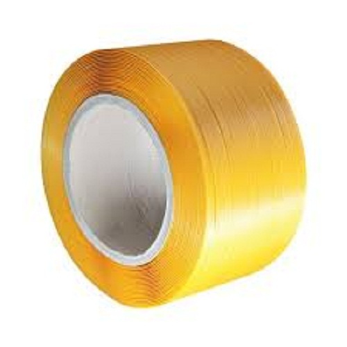 Heavy-Duty PVC Lashing Strapping Roll - 15mm Size, 910 x 580 x 750 mm Dimensions, Yellow Color | Soft Material, 7-10 psi Air Consumption, 50-60 kg Filling Capacity