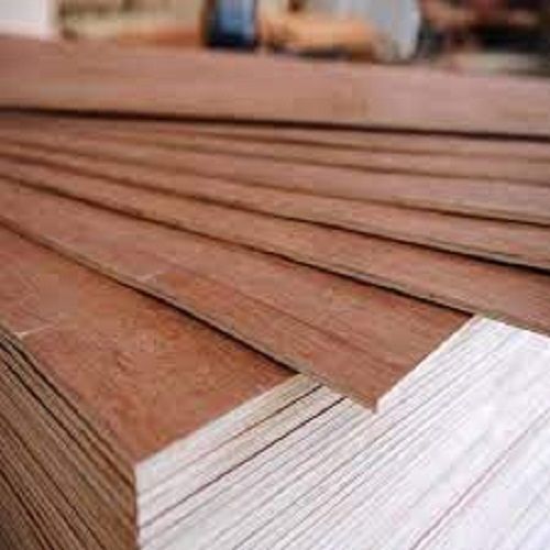 Brown Plain Solid Laminated Rectangular Plywood Board For Furniture  Core Material: Xylosma