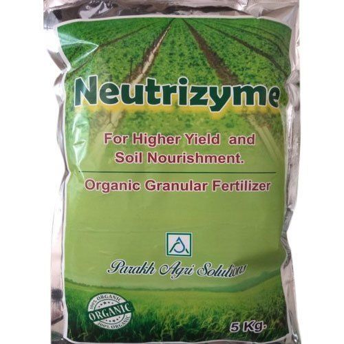 Brown Made From Natural Ingredients And Perfect For Growing Plants In Soil Potassium Organic Granular Fertilizer