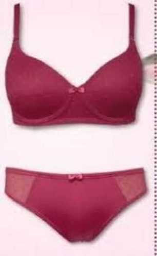 Red Polyester And Cotton Ladies Fancy Lingerie at Rs 625/piece in