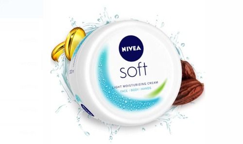 Nivea Soft Light Moisturizing Cream With Vitamin E And Jojoba Oil For Face Recommended For: Ladies