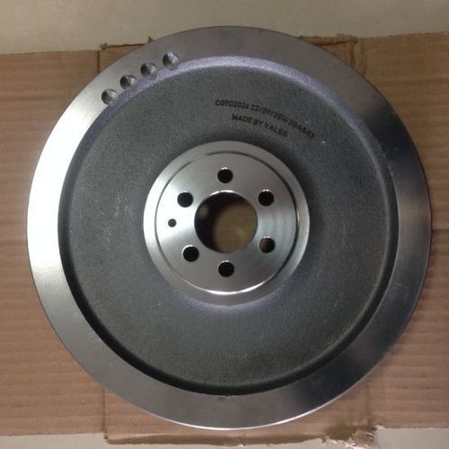 Silver Strong And Long Durable Mild Steel Flywheel Casting For Industrial Use