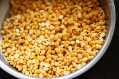 Organically Cultivated Splited Round Shaped Dried Yellow Chana Dal, 1 Kg