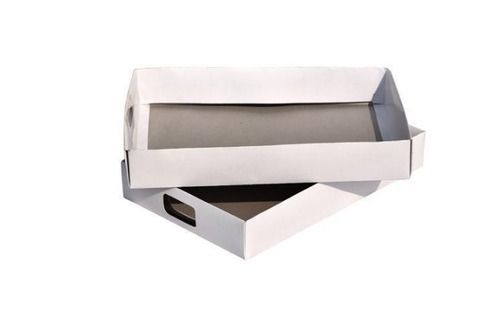 Rectangular Shape And Plain White Shirt Packaging Packaging Box