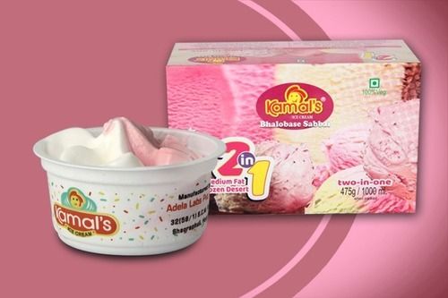 Rich Taste Kamal Two-In-One Ice Cream Brick Medium Fat Frozen Dessert