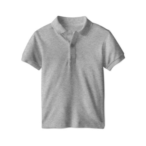 gray color t shirt with collar