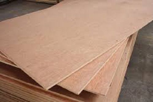 Brown Termite-Resistant Rectangular Plain Plywood Board For Furniture  Core Material: Harwood