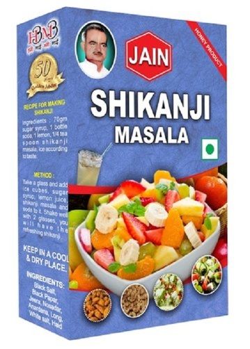 100 Percent Natural and Pure Healthy Shikanji Masala 100GM Box