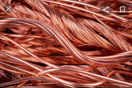 Brown 100 Pure Copper Wire Scrap For Recycling