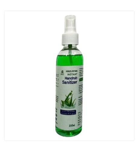 200 Ml Instant Hand Rub Sanitizer Liquid For All Types Of Skin