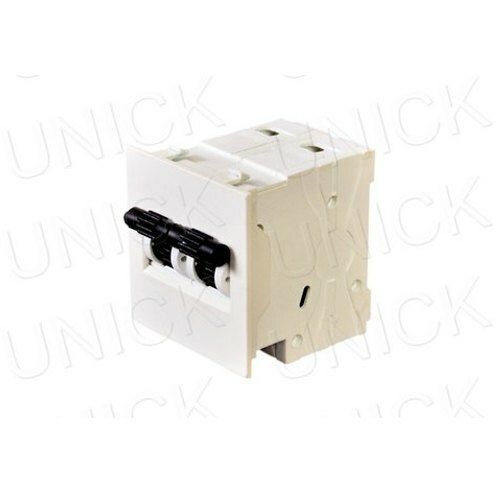 White 240-415Volt,50-60Hz,10Amp,Ip65 Mini Double Pole Mcb Switch