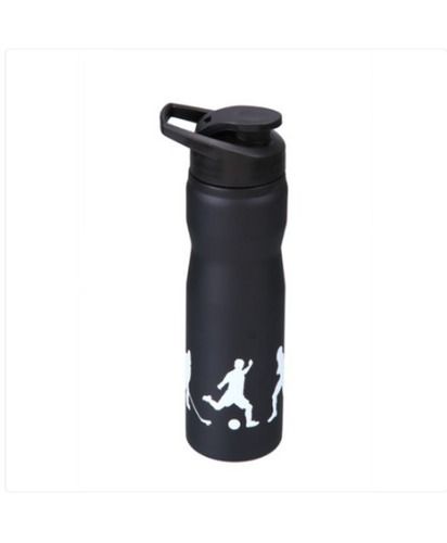 Black And White Stainless Steel Shaker Bottles For Water Milk And Juice Capacity: 1 Kg/Day