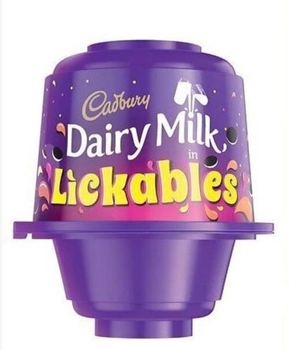 Delicious Taste Sweet And Dark Cadbury Dairy Milk Lickables Chocolate (20 Gm)