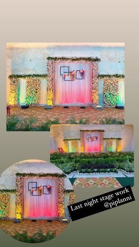 Multicolor Eye Catching Look Stage Decoration Flower For Marriage And Birthday Party